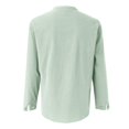 thumbnail image 3 of Camisas s Para Hombre De Vestir Camisa de manga larga para hombre Camisa casual con cordón de moda Camisa medieval masculina (GN1, XXL), 3 of 5