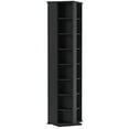 thumbnail image 4 of Prepac 110" 4 Sided Spinning Media Tower in Black, 4 of 6