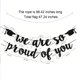 thumbnail image 3 of We Are So Prouds Of You Graduation Banners Glitter Congrats Grad Garland For Graduation Party Decorations High School College Grad Party Supplies, 3 of 6