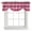 Pink, variant on Tie Up Valance Azure Blue Boho Southwestern Valances for Windows Azure Blue Boho Southwestern Balloon Shade Valance Window Treatment Adjustable Short Curtain Valances for Living Room Kitchen 42"x12"