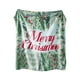thumbnail image 2 of Manta Navideña de Franela con Árbol de Navidad, Escena de Bosque Nevado, 100 X 150 Cm, Gruesa, Estampada, Doble Cara, Suave, Ideal para Siestas, Regalo Navideño | Poliéster | 335 G / 0,73 Lb | 380 G, 2 of 7
