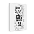 thumbnail image 3 of Scripture Walls Jesus Thinks Bible Verse Canvas Christian Wall Art Ready to Hang Unframed, 3 of 17
