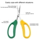 thumbnail image 5 of Tijeras de jardinería profesionales con mangos ergonómicos de agarre suave y hoja curva para un corte preciso y cómodo para jardineros y paisajistas. Aestivo | Verde | AESTIVO, 5 of 7