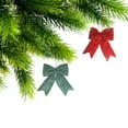 thumbnail image 2 of Felt Bow Ornament (Asstd) - Set of 6, 2 of 4