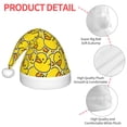thumbnail image 4 of Balery Ducky Cartoon Animal Yellow Pattern Santa Hat Christmas Hat Funny Christmas Hat Christmas Knitted Beanie Hat For Kids, 4 of 6