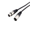 thumbnail image 3 of 2M XLR Cable Microphone Lead Male to Female Line Stereo Audio Adapter Plugs, 3 of 5