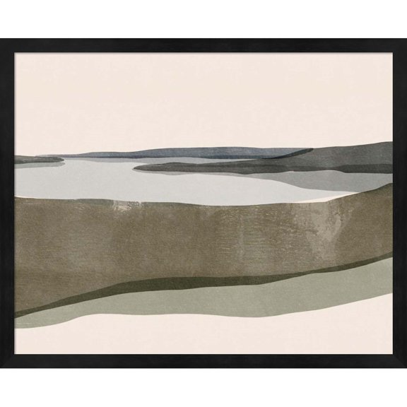 Great Art Now Landscape No. 6 by Katie Beeh, Framed Wall Art, 21.25W x 17.25H