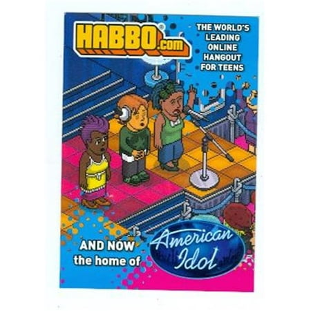 Harbo trading card (Singer) 2009 Upper Deck American Idol Advertising