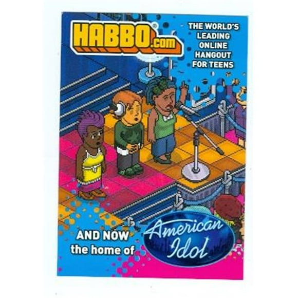 Harbo Carte à Collectionner (Chanteur) 2009 Upper Deck American Idol Carte Publicitaire