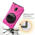 thumbnail image 7 of XYX Case for Samsung Galaxy Tab Active 2 8.0 inch SM-T395 with 360 Degree Rotating, Hand Strap, Shoulder Strap, Rose, 7 of 7