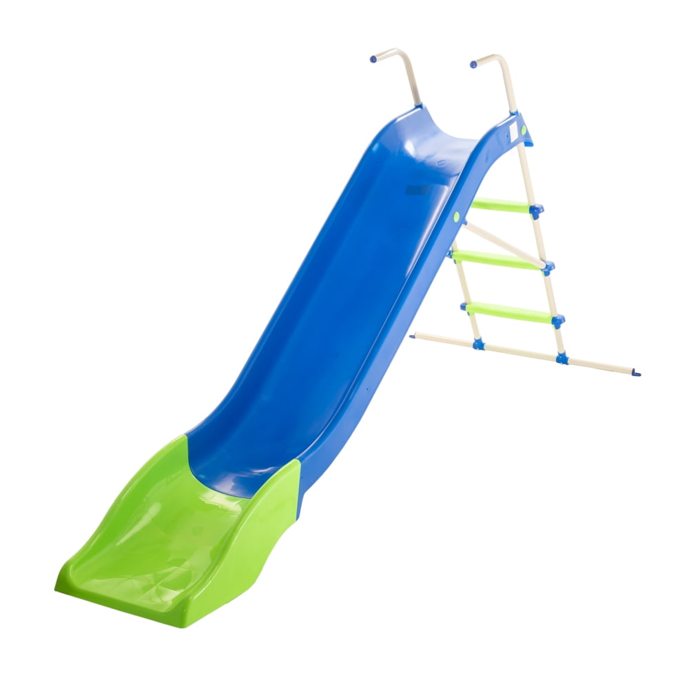 Childrens Kids Large Slide 9Ft Outdoor Garden Slides Climbing Plastic Toys Play 