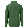 thumbnail image 3 of Men's Cutter & Buck  Green Green Bay Packers Throwback Charter Eco Recycled Full-Zip Jacket, 3 of 3