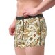 thumbnail image 2 of Balery Indian Paisley Calzoncillos bóxer para hombre, ropa interior de algodón suave y transpirable con cinturilla de nailon-XX-Large, 2 of 5