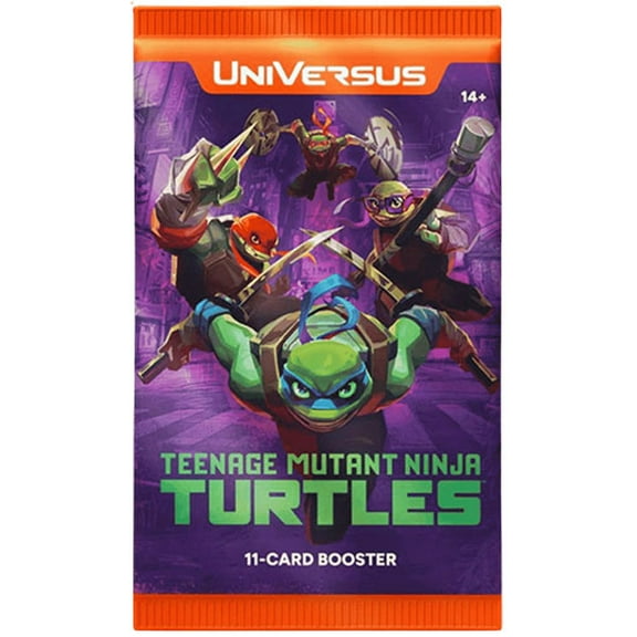 Universus Teenage Mutant Ninja Turtles [TMNT] CCG - BOOSTER PACK [11 Cards]