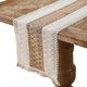 thumbnail image 1 of Camino de mesa de macramé de algodón y lino con borlas para decoración del hogar, mesa de comedor, fiesta, boda, bohemio, Navidad, 30 x 275 cm, 1 of 5