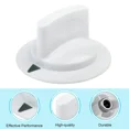 thumbnail image 5 of 4 White Dryer Timer Control Knob Pack For General Electric Hotpoint Rca We1M652, 5 of 6