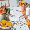 thumbnail image 4 of Thanksgiving Pumpkins Table Runner, Autumn Thanksgiving Kitchen Dining Table Decoration for Home Party Decor 13x72 Inches, 4 of 9