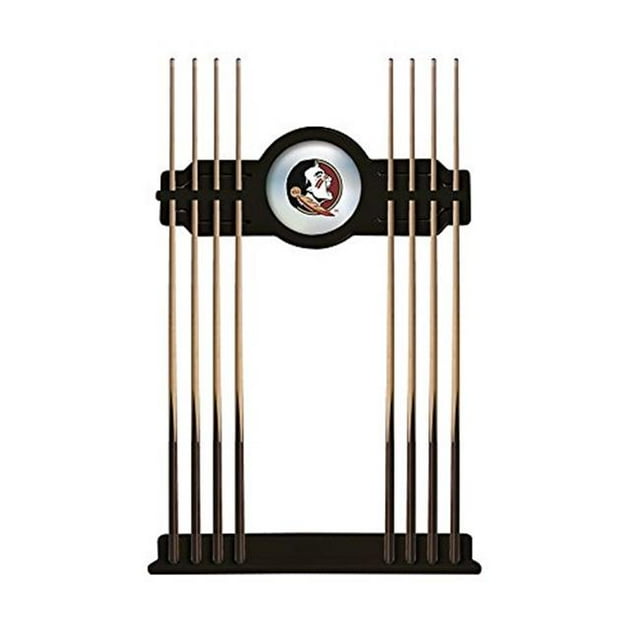 Holland Bar Stool CueBKFSU-HD Florida State Head Cue Rack - Black