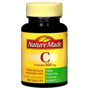 Nature Made Vitamin C 500 mg Tablets 60 Tablets (Pack of 4)