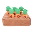 thumbnail image 2 of Seek Carrot Dog Toy, Juguete Interactivo De Enriquecimiento De Zanahorias Chirriantes Marrón, Verde Y Naranja Para El Hogar, 2 of 7