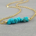 thumbnail image 4 of Womens Necklace Women'S Jewelry Real Turquoise Necklace For Women Tiny Pearl Necklace Small December Birthstone Choker For Women Turquoise, 4 of 6