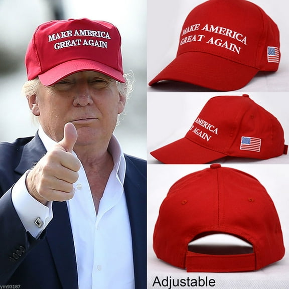 MAGA Make America Great Again Hat Donald Trump Cap Red US Outdoor Unisex