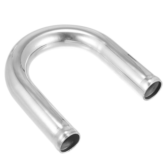 Car OD 1" Leg Length 4" Aluminum Alloy Tube Intercooler Pipe 180 Degree U Shape Bend Elbow Air Intake Tube