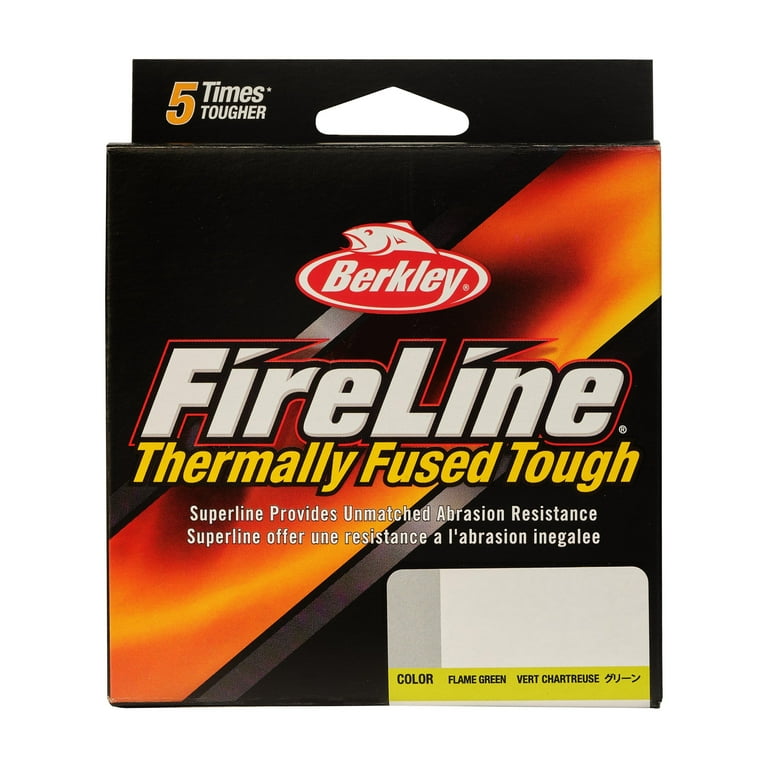 Berkley FireLine® Fishing Line, Flame Green, 4 lb Test Strength