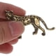 thumbnail image 5 of UPGRATOR Adorno De Latón Cheetah Con Acabado Dorado Elaboración Para Decorar, 5 of 8