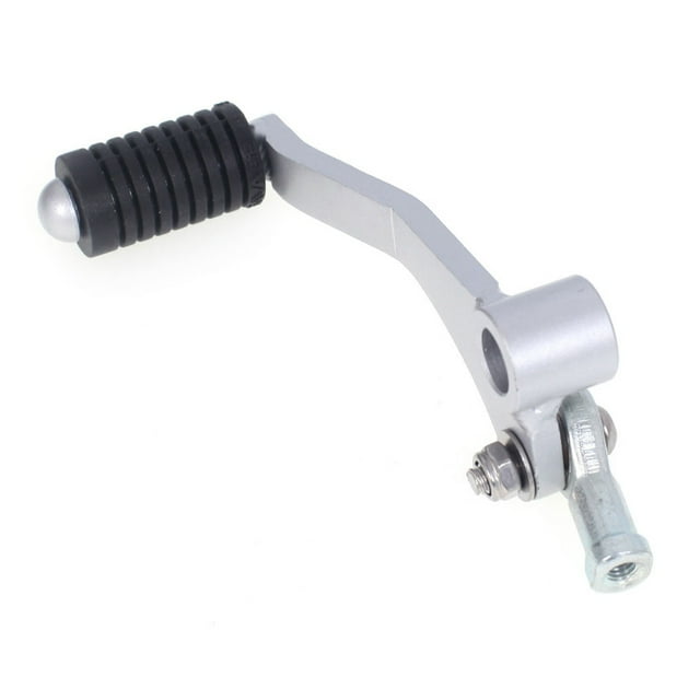 ZheElen Rear Shift Lever Left Side Motorbike Heel Gear Change Shifter Shifter Pedal Galvanized Motorcycle Accessories Toe Pegs