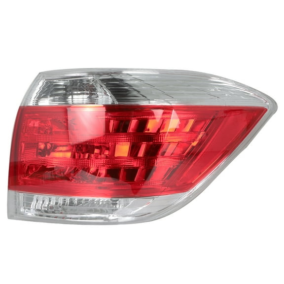 SEBLAFF Passenger Side Outer Tail Light Assembly Replacement for 2011-2013 Toyota Highlander Right Rear Brake Tail Lamp