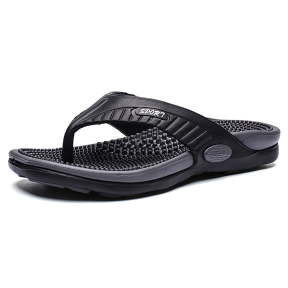 Massage Flip Flops with Arch Support Beach Shoes Massage Slippers Reflexology Acupressure Sandals Shoes for Men and Women