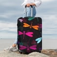 thumbnail image 6 of Picia Colorful Dragonflies Luggage Protector Cover Thicken Suitcase Protector Cover Fit 18-32 Inch Luggage-Large, 6 of 9