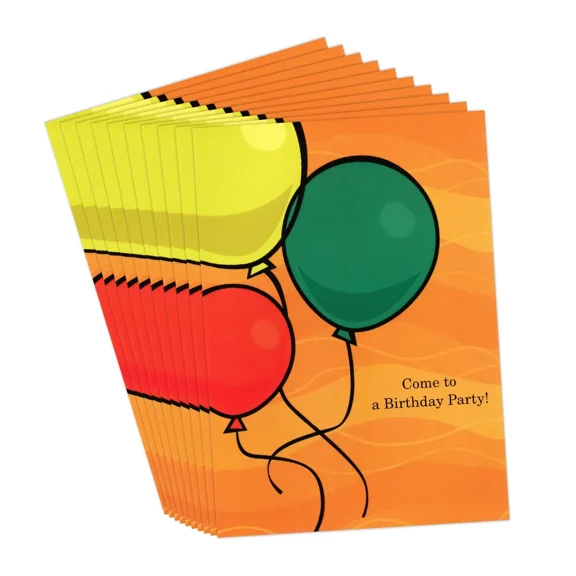 Set Of 22 Birthday Party Invitation Cards   Envelopes By American Greetings