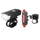 thumbnail image 1 of Juego de lámparas para bicicleta, faro trasero delantero, resistente al agua, iluminación duradera, fácil de montar, accesorios modificados para faro, 1 of 8