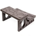 thumbnail image 6 of XtremepowerUS Spa Step Hot Tub Step Universal Camper Deck - Anti-Slip - 2 Step Brown, 6 of 7