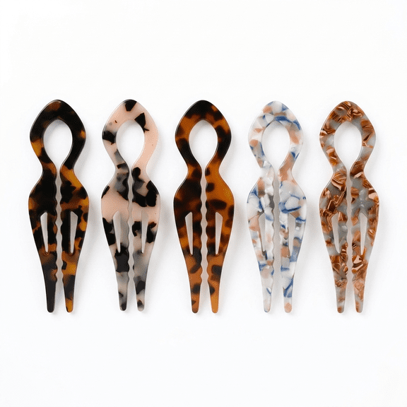 5PCS Hair Pins for Women - Suitable for Updos, etc.