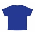 thumbnail image 2 of Creative Knitwear Infant and Toddler Short Sleeve T-Shirt with NASA Applique, Royal, Sizes 12M–4T, 2 of 5