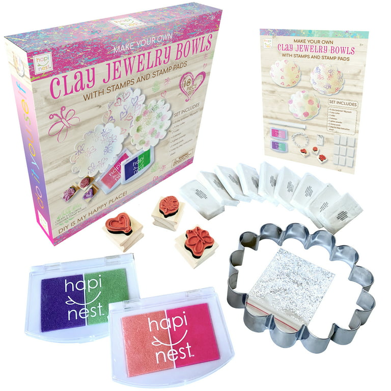 Hapinest Jewelry Making Kit for Girls Arts and Crafts Gifts Ages 8 9 10 11  12 Years Old and Teens - 11 Charm Pendants, 9 Necklaces, 2 Bracelets : Toys  & Games 