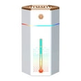thumbnail image 2 of 1000ml Humidifier, Essential Oil Diffuser with Colorful Night Lights, Extra Quiet Cool Mist Humidifier for Home Office Bedroom Desk, 4.8x4.8x8.8 Inch, 2 of 5