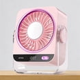 thumbnail image 6 of Leeye Ice Pack Desk Fan, Rechargeable Personal Air Cooler with Detachable Ice Pad, USB Portable Air Circulator Fan for Home Office Desktop, B A,, 6 of 7