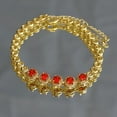 thumbnail image 2 of CZ Stone Ankle Bracelets For Summer, 6"+2" Inch Adjustable Size., 2 of 3