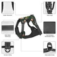 thumbnail image 3 of Vsdgher Forest Squirrel Pattern Dog Harness,No Pull Pet Harness with Soft Padded Handle,Adjustable Reflective Vest with 2 Buckles,4 Slide Buckles,S-XL Medium, 3 of 5