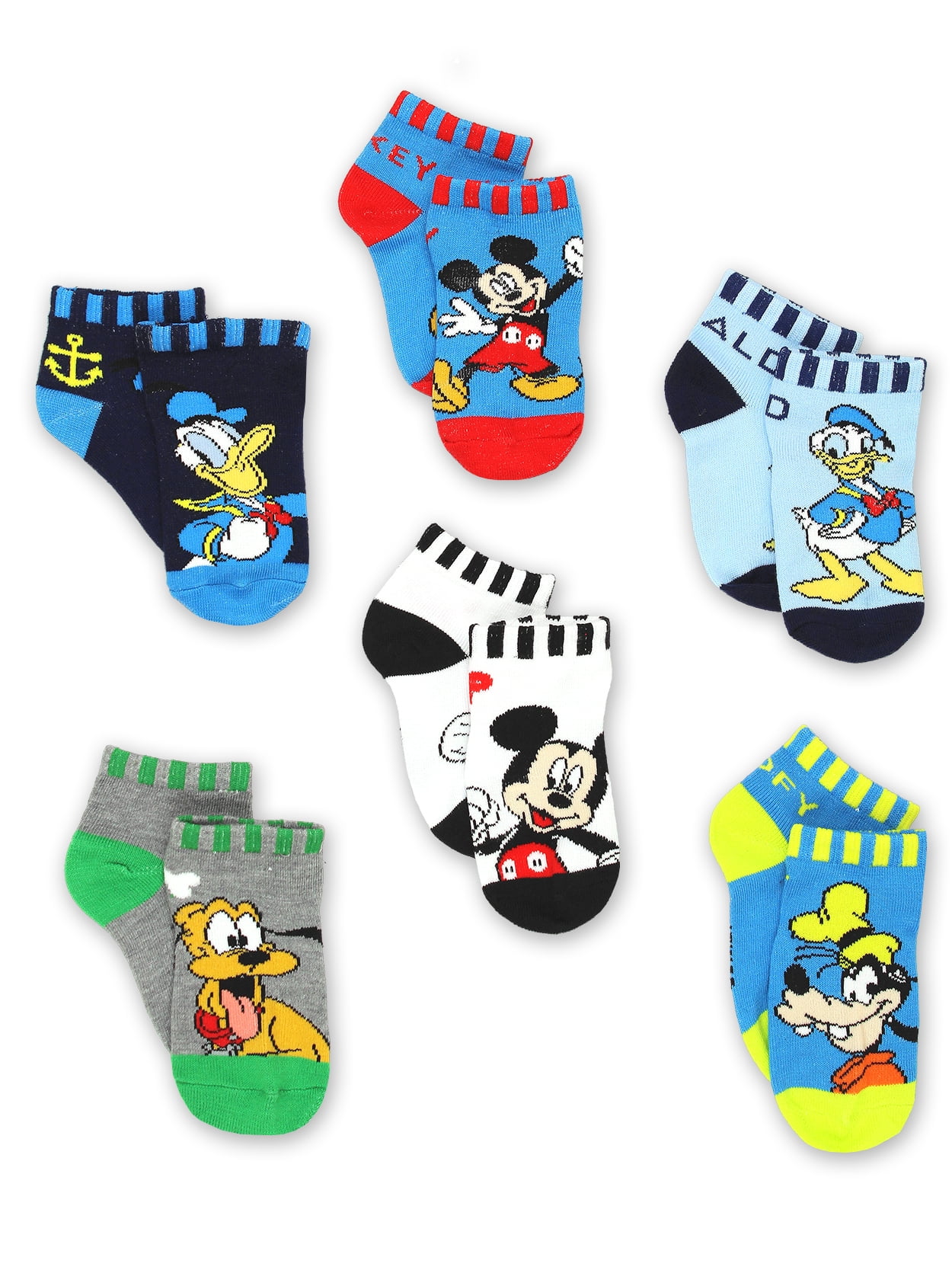 6mo-4T Boys Fuzzy Socks 3-Pairs Sizes Elmo Paw Patrol Mickey TMNT Spongebob NWT