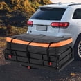 thumbnail image 4 of Studyset Cargo Carrier Basket for Hitch Mount 60"x24"x14" Supports 500 lbs with Net and Straps Compatible with 2-Inch Receivers Perfect for SUVs and Cars, 4 of 6