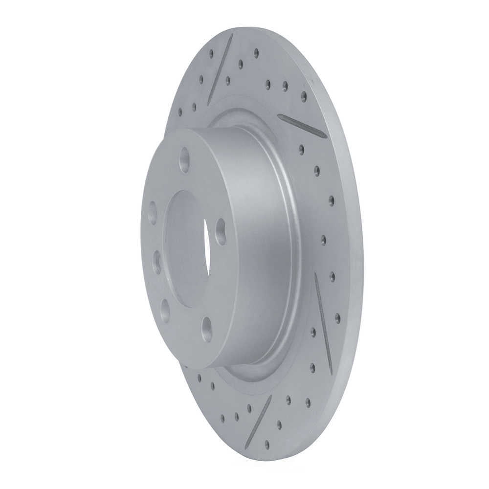 Dynamic Friction Company 830-32012L DFC Geoperformance Rotor - Drilled and Slotted