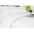 thumbnail image 1 of CONTESSA Housse de Couette Blanche Lit Simple, 1 of 2