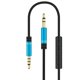thumbnail image 1 of Matsuzay Sistema estéreo para automóvil Cable Computadora Auriculares Manos libres Llamada telefónica Control de cable Conector de 3,5 mm Cable de Type11 NO11, 1 of 6