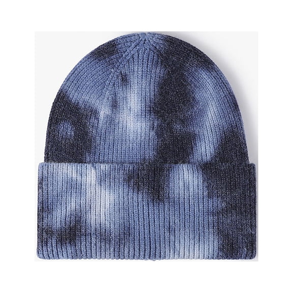 Knitted Hat Women European And American Personality Tie-dyed Men's Street Hip-hop Cold Hat Fashion Outdoor Warm Ear Protection Wool Hat Tide