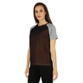 thumbnail image 3 of Inkmeso Womens Raglan Short Sleeve T-Shirt Regular Fit Casual Solid Basic Tee T-Shirts, 3 of 7